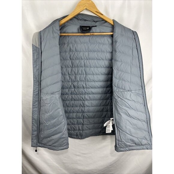Mountain Hardwear Grey Goosedown Puffer Vest Womens Size XL - Picture 6 of 11